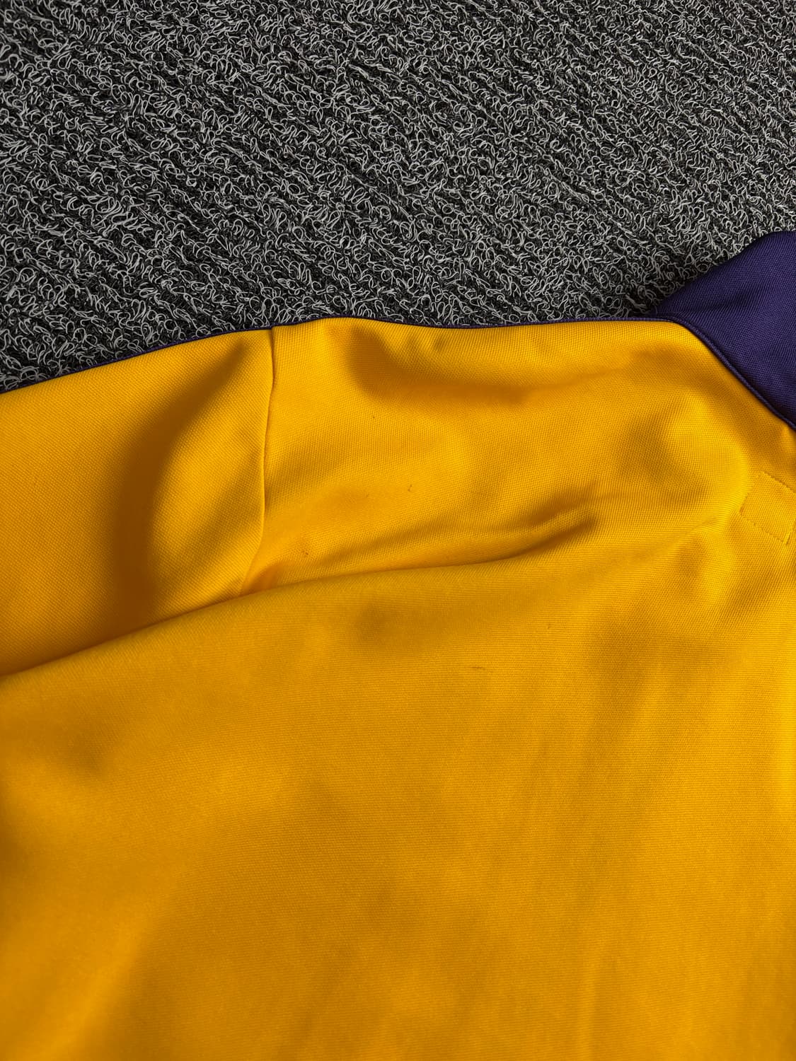 아디다스 베켄바우어 옐로우 퍼플 트랙탑 저지 2981 상품이미지5