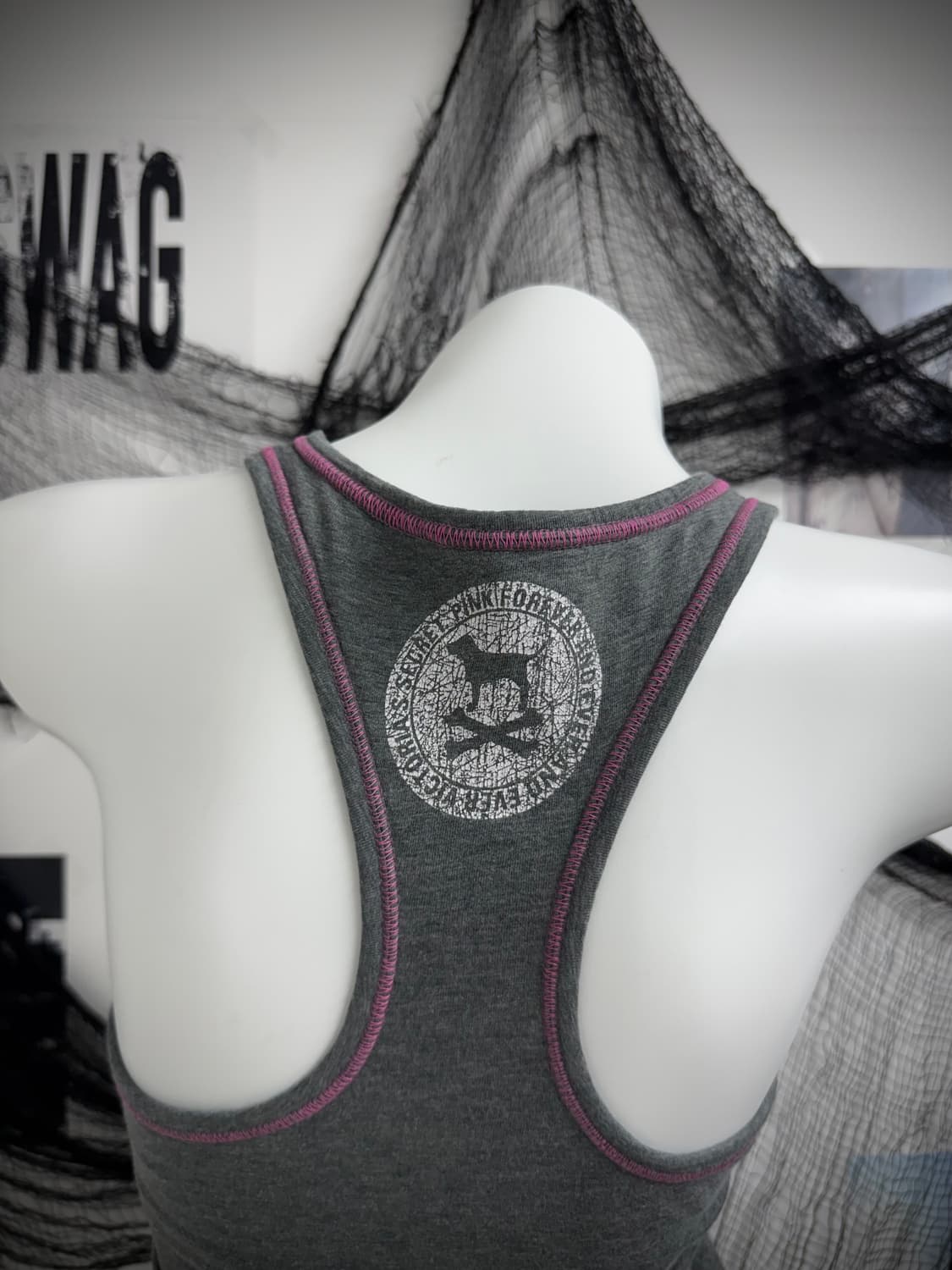 Pink printing sleeveless 상품이미지5