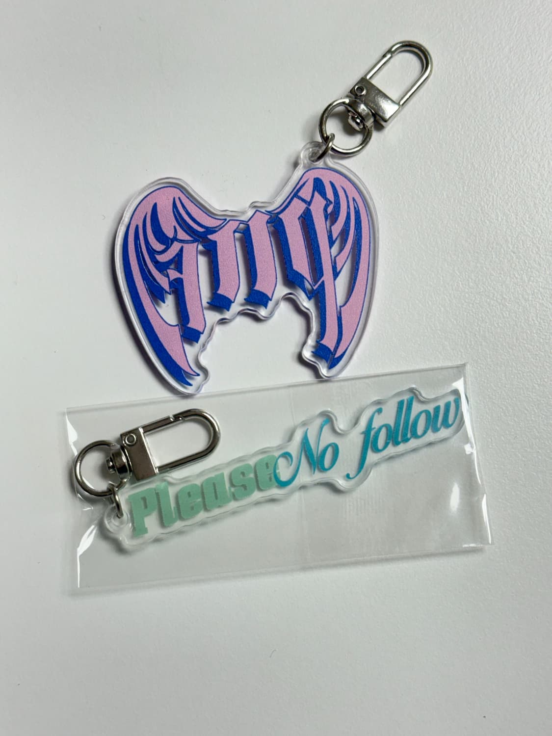 플리즈노팔로우 키링 2개 (각 천원) 상품이미지1