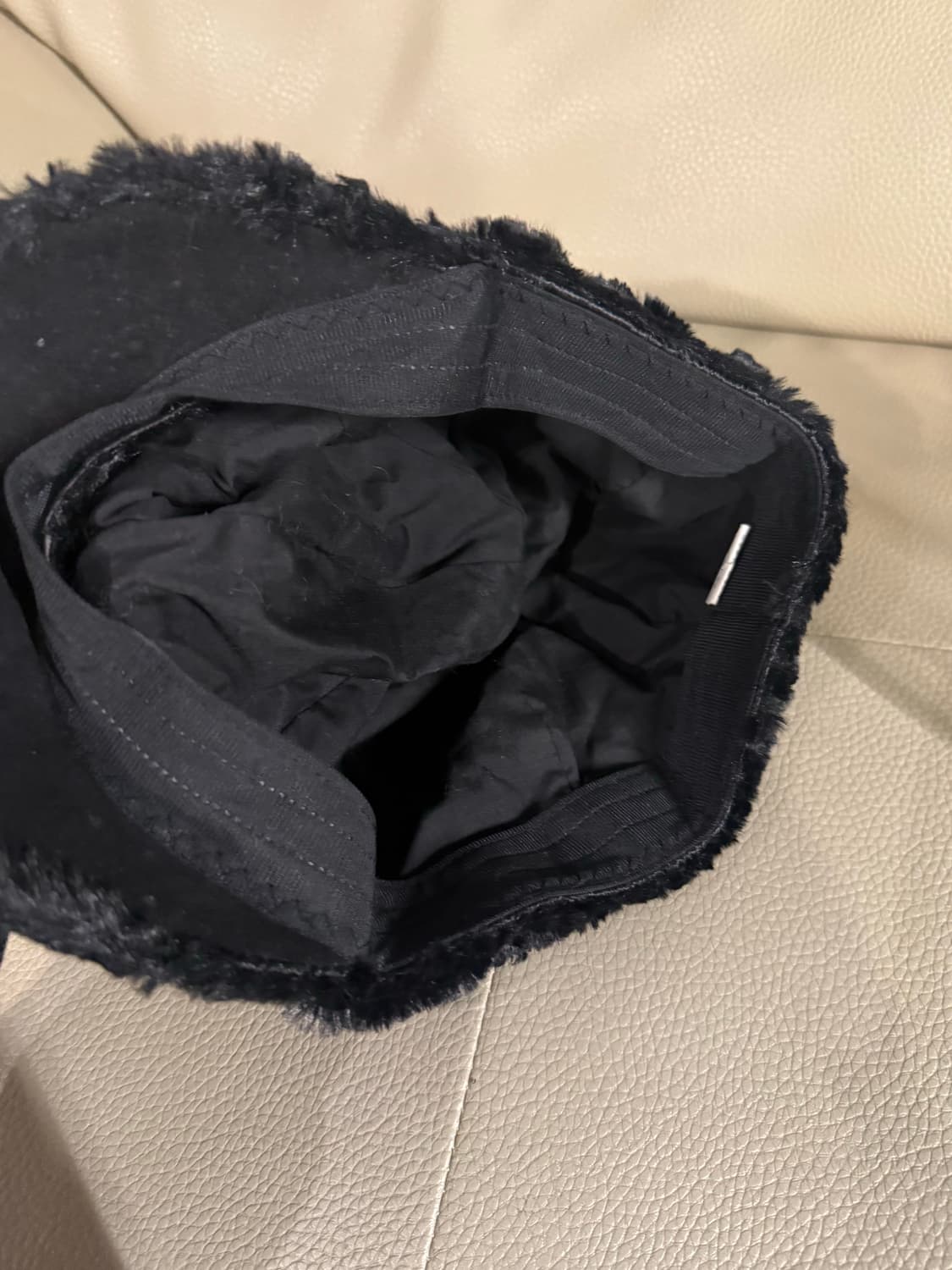 Velvet pompim detaul newsboy cap 상품이미지4