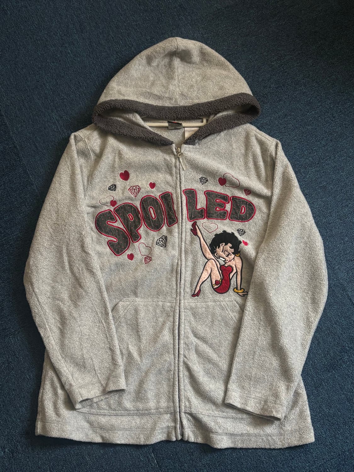 베티붑 후리스후디집업 상품이미지1