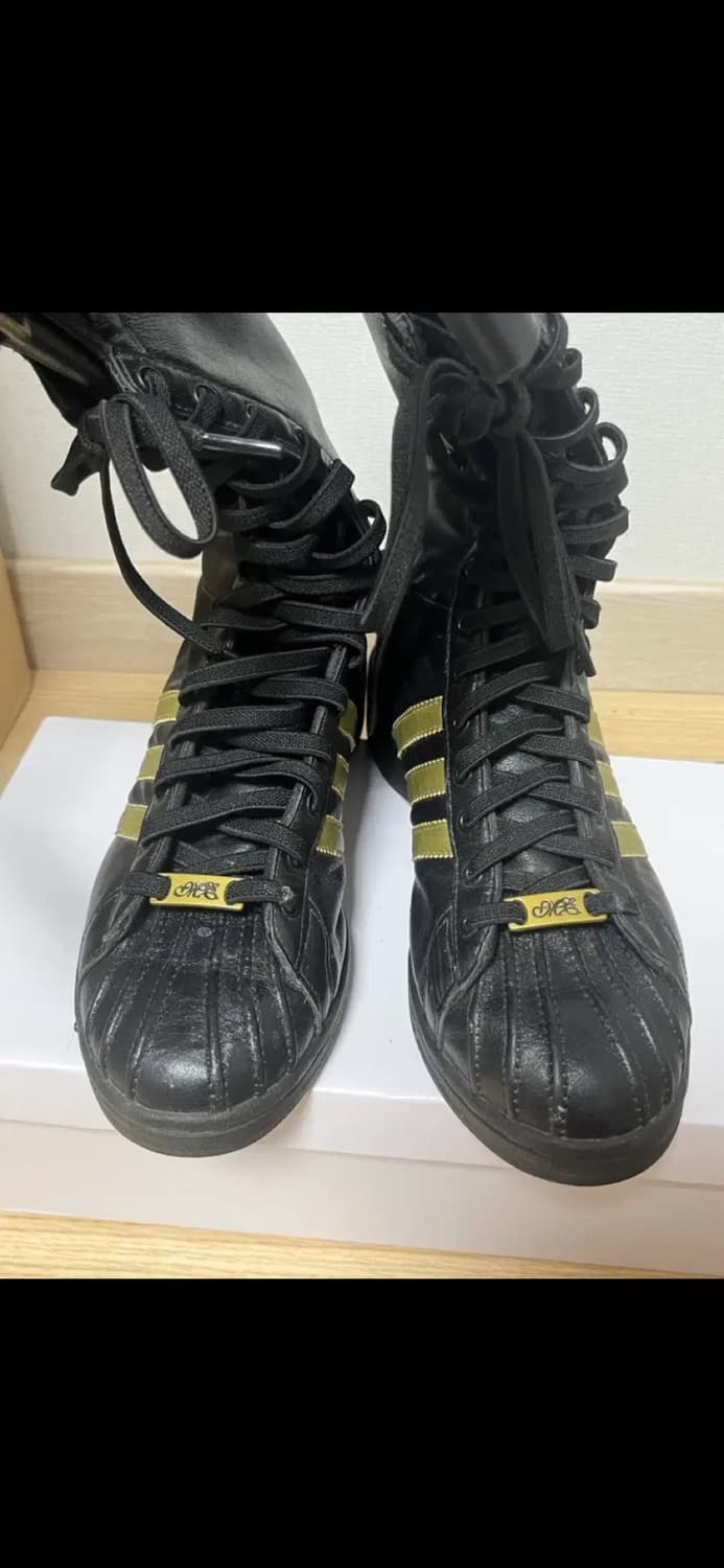 아디다스X미시엘리엇 콜라보 롱부츠 235 상품이미지4