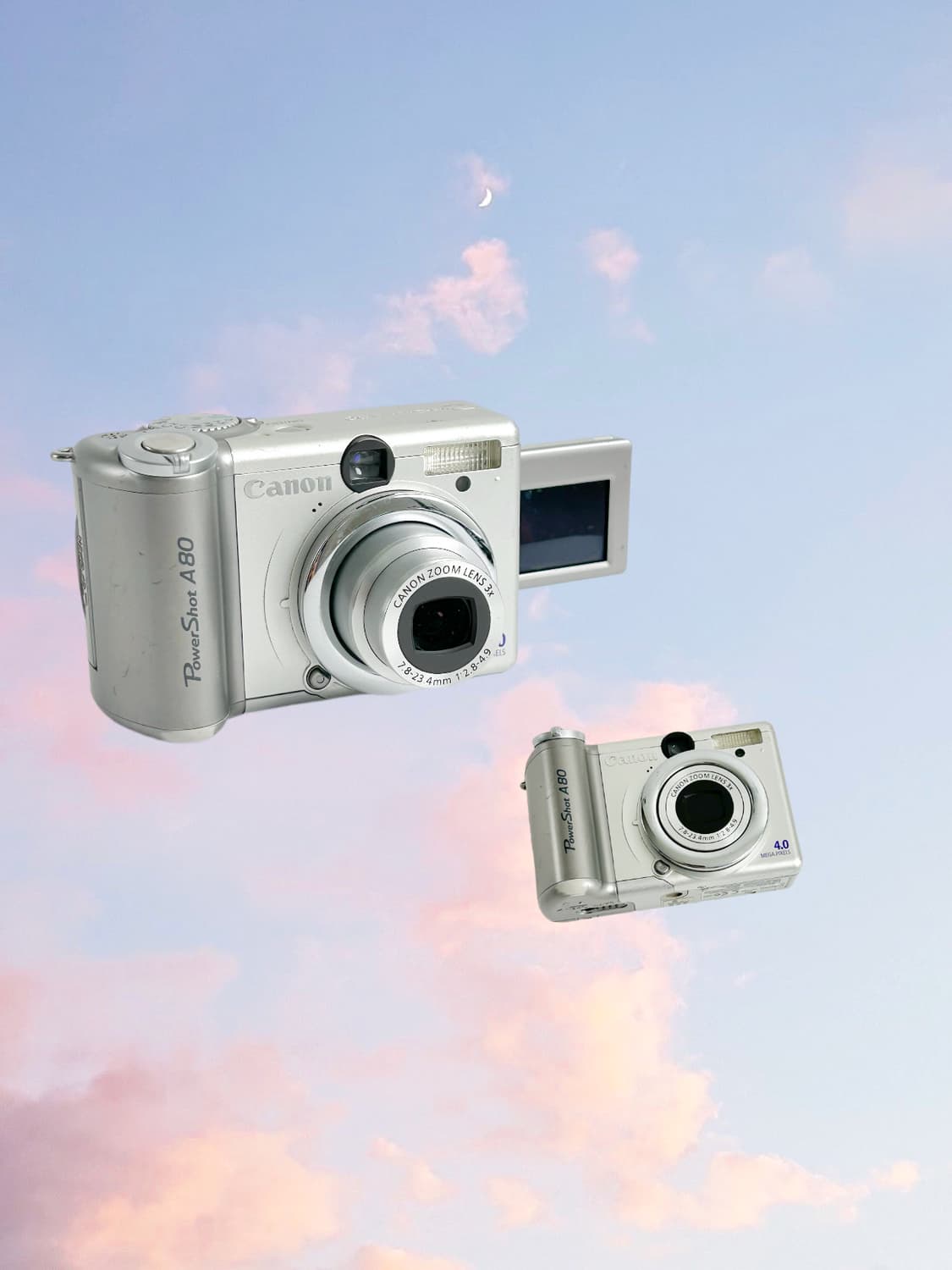 레어!) 캐논 파워샷 a80 Powershot 빈티지 디카 상품이미지1