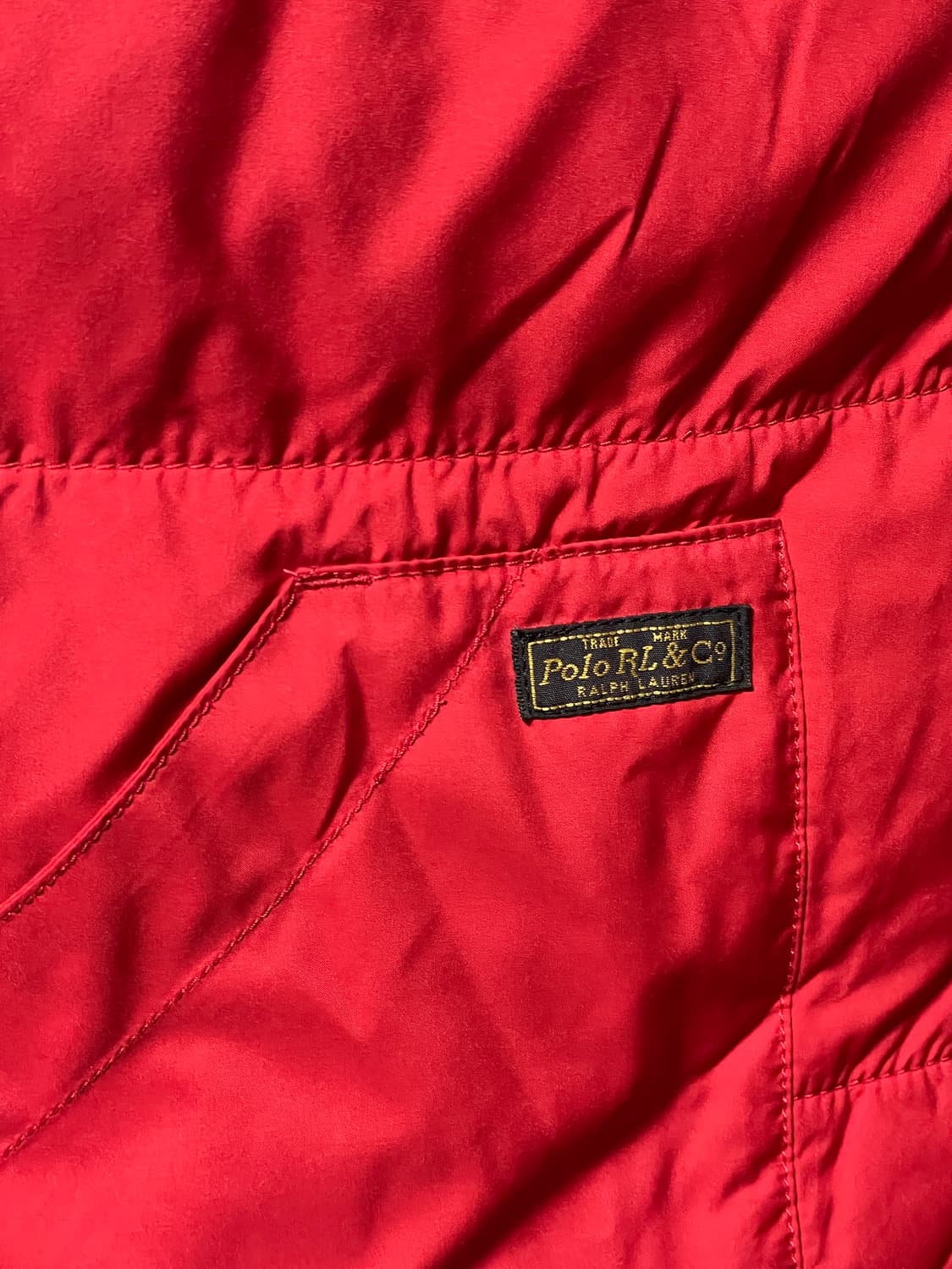 S~M 폴로 랄프로렌 리버시블 패딩 조끼 베스트 상품이미지3