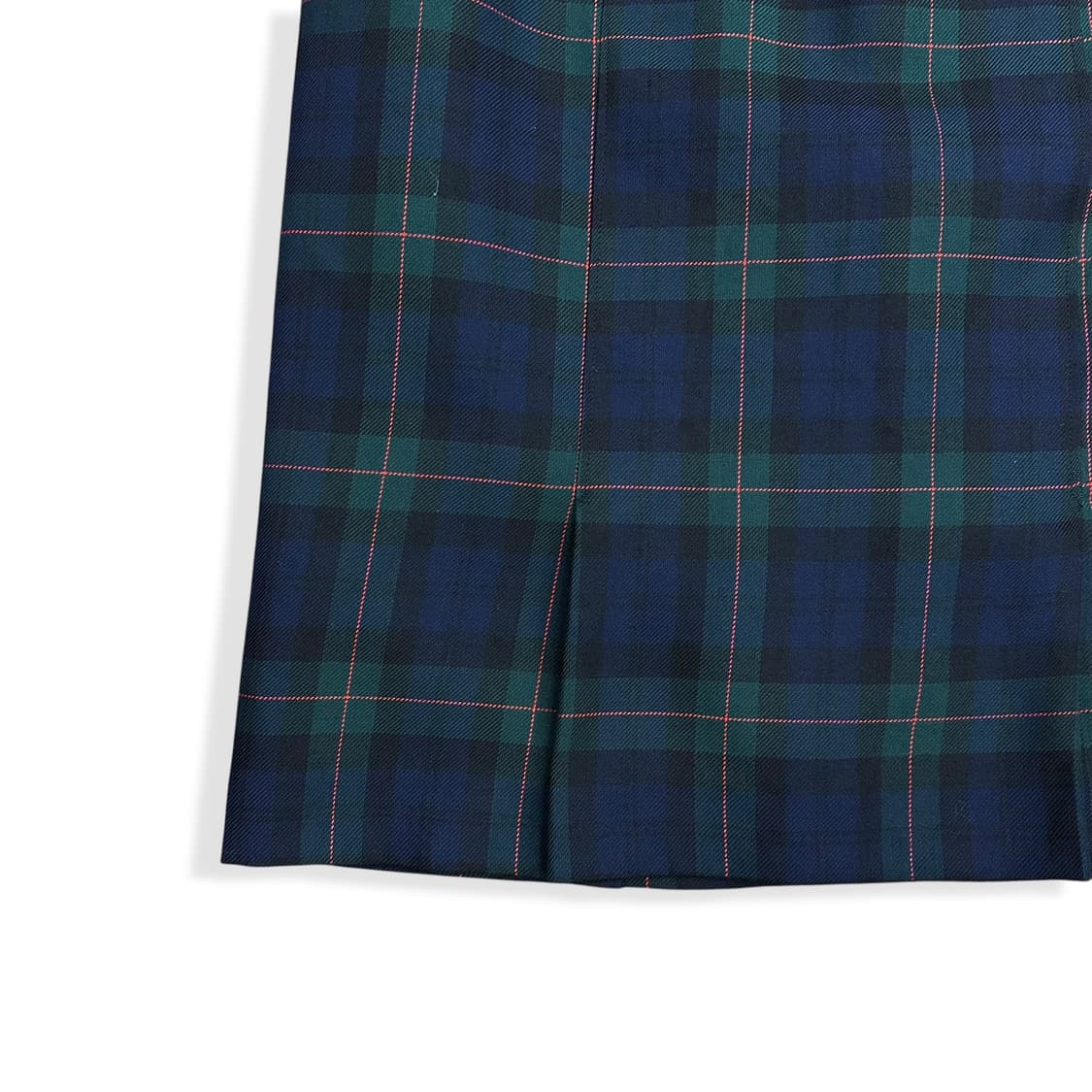 Preppy Tartan Check Midi Skirt 상품이미지4