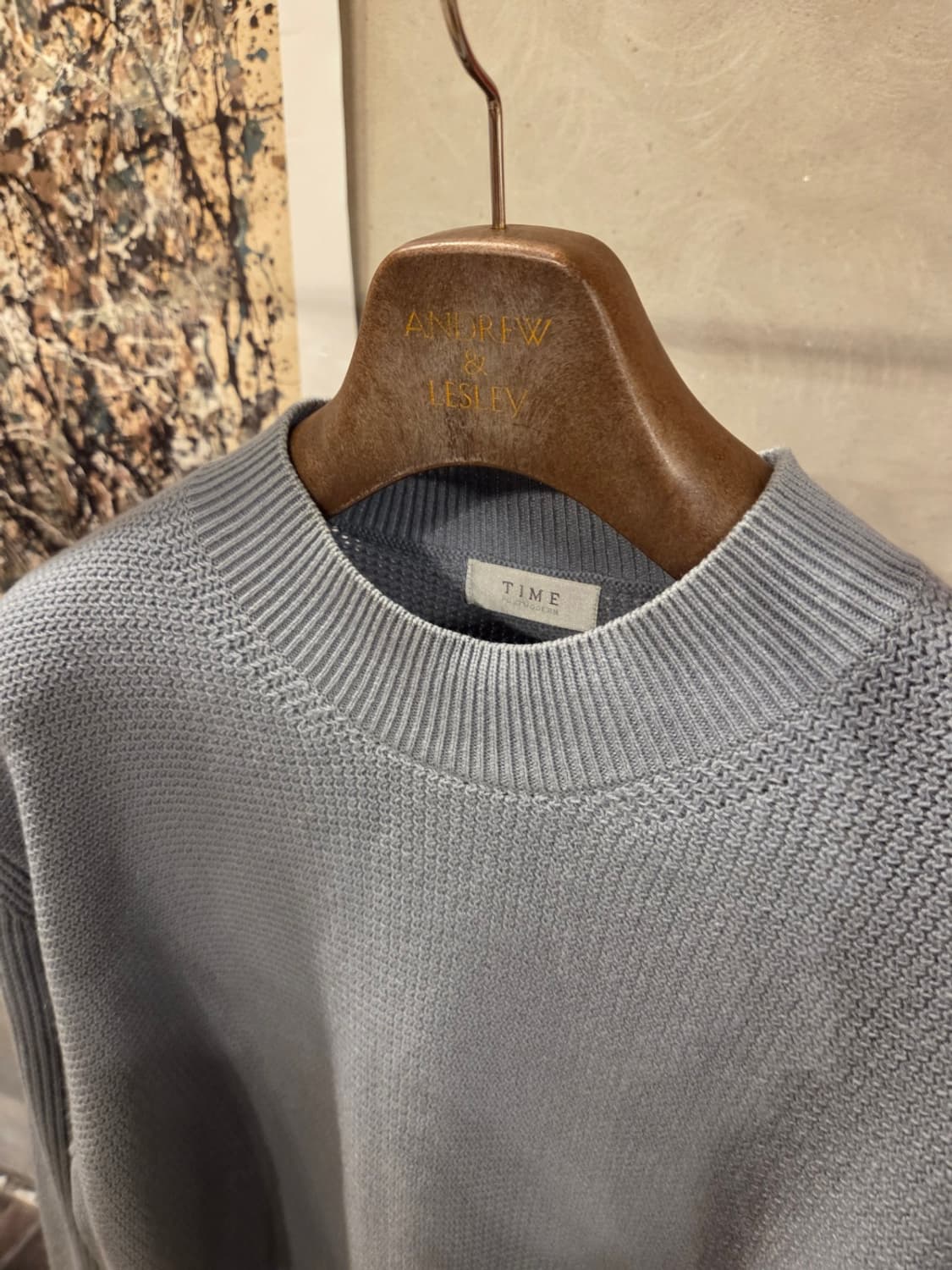 타임옴므 모호크넥 캐시미어니트 상품이미지7