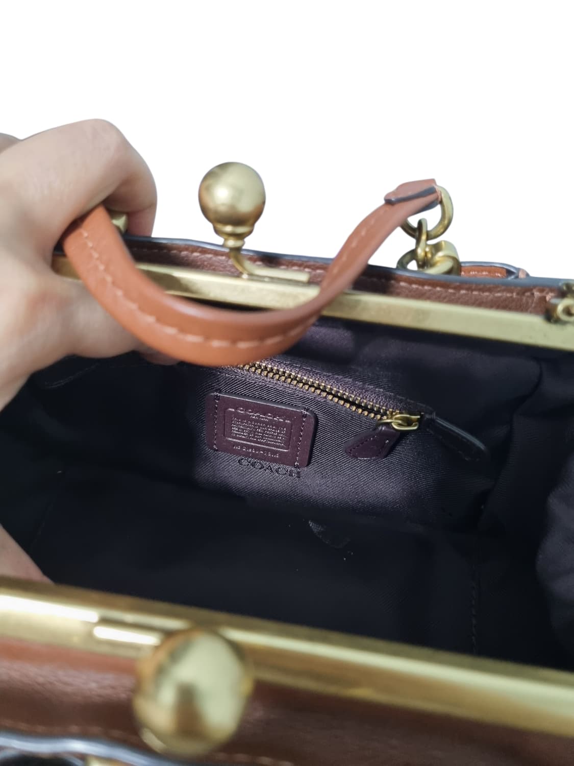 코치 가죽 가방 상품이미지5