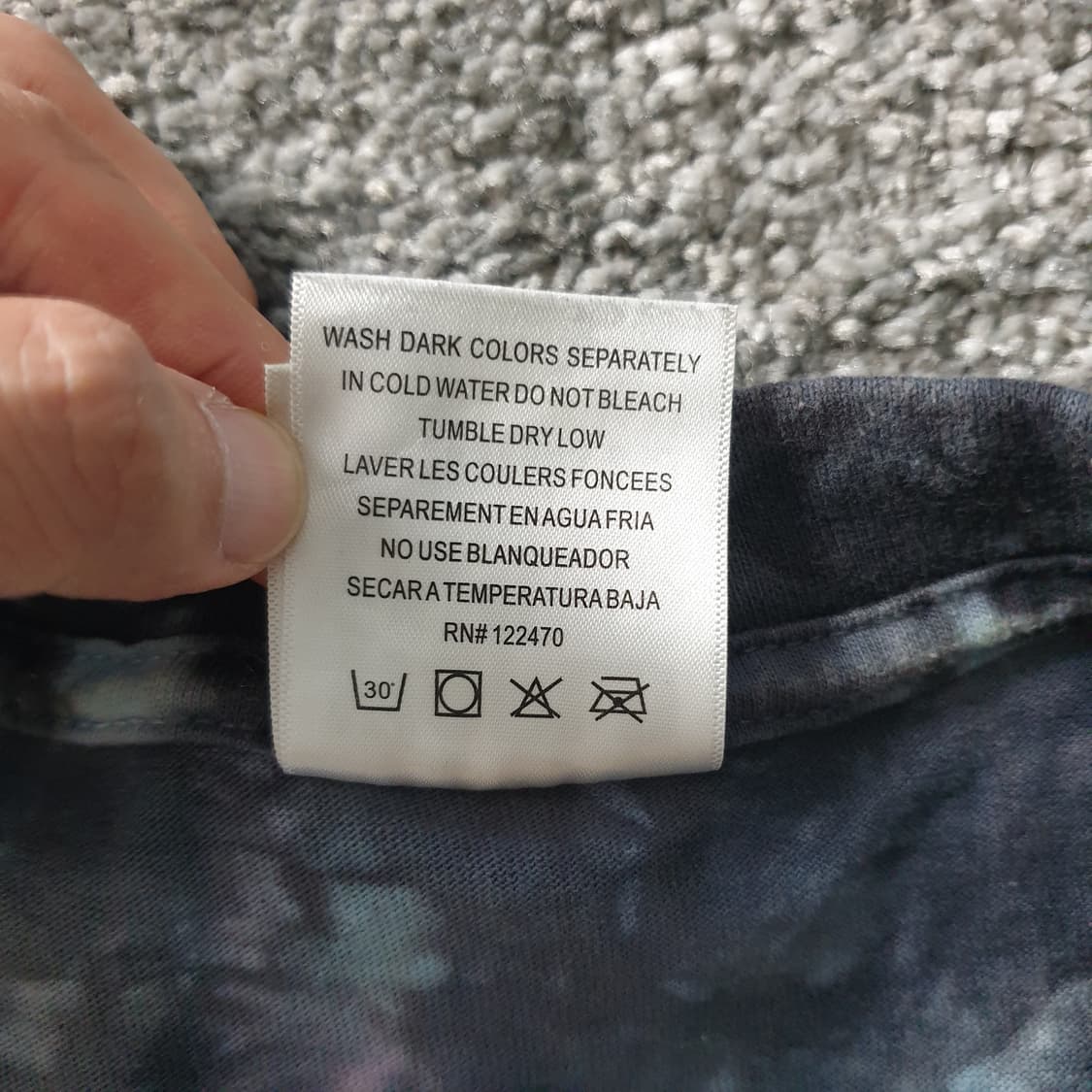SHAKA WEAR 타이 다이 반팔 티셔츠 상품이미지5