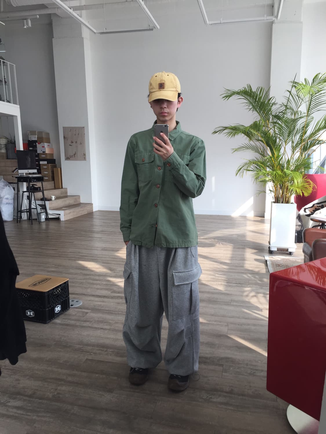 칼하트 빈티지 모자 상품이미지1