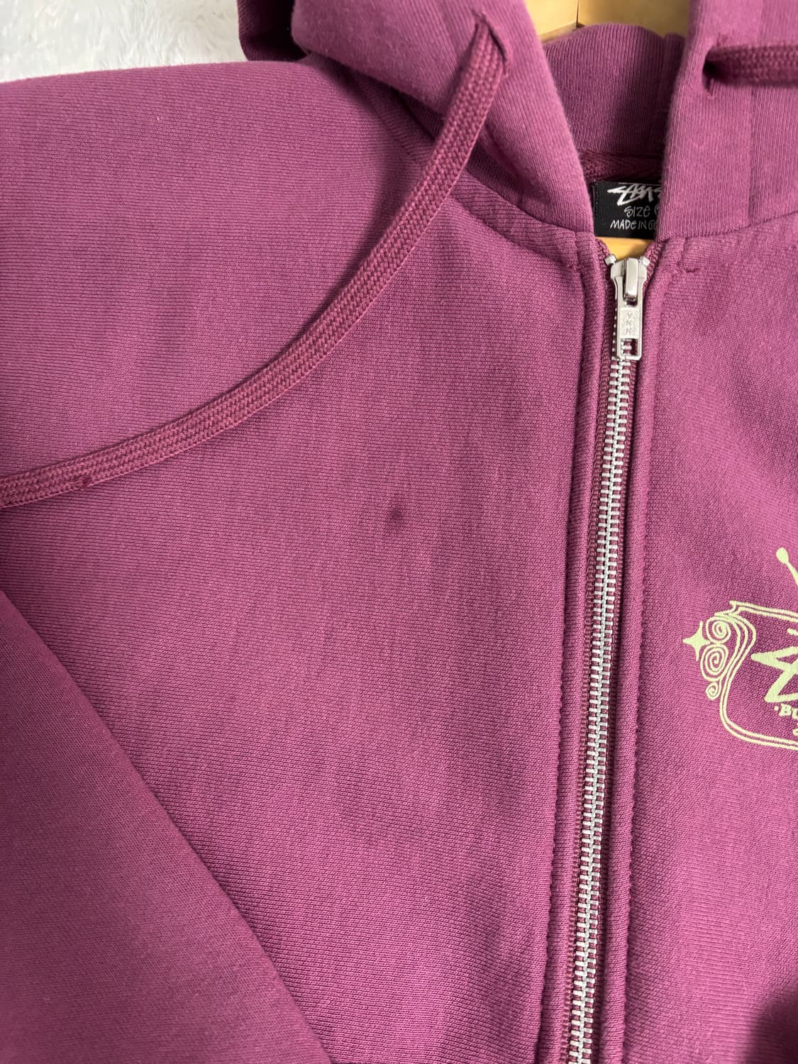 스투시 후드집업 s 상품이미지3