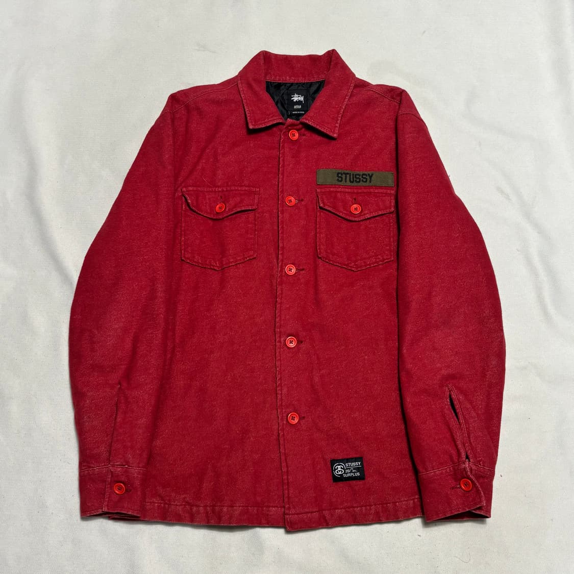 스투시 20주년 셔츠 자켓 상품이미지2