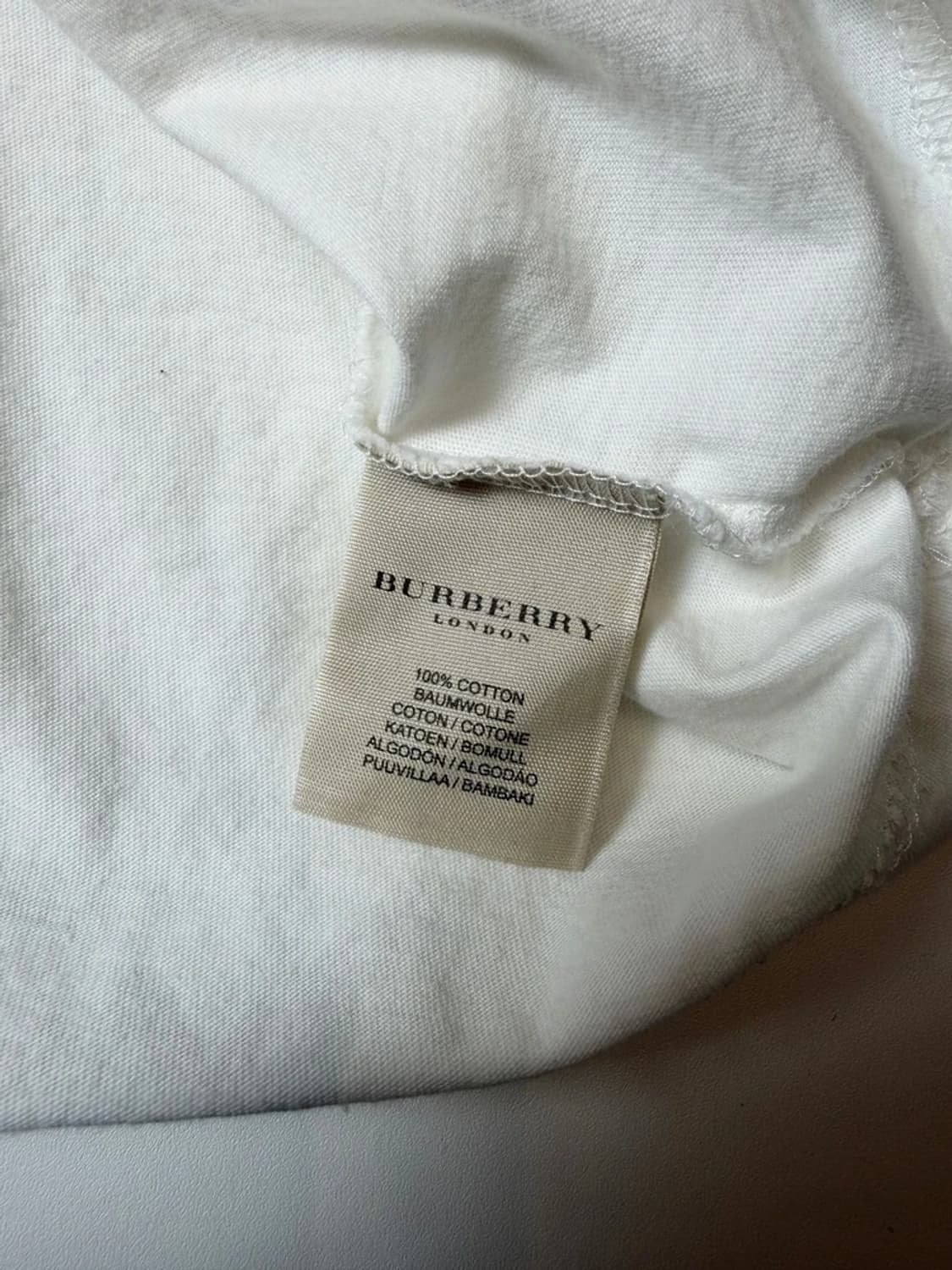 버버리 00's 노바체크 트리밍 롱 슬리브 PN9223 상품이미지8