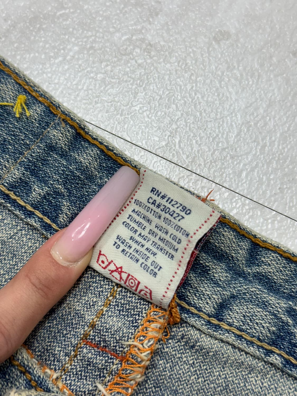 •True Religion 플라워 & 머쉬룸 패치 부츠컷 데님 상품이미지6