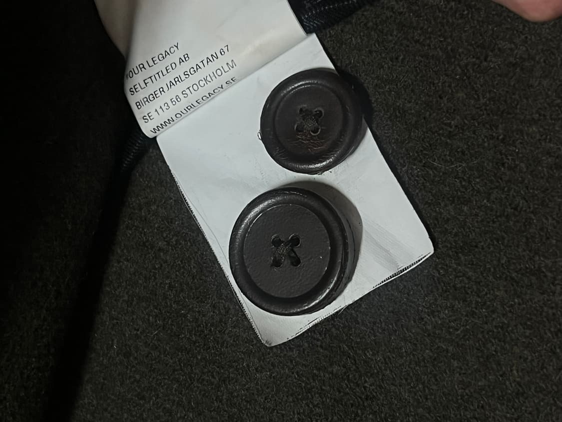 아워레가시 후드 더플코트 모스그린 상품이미지6