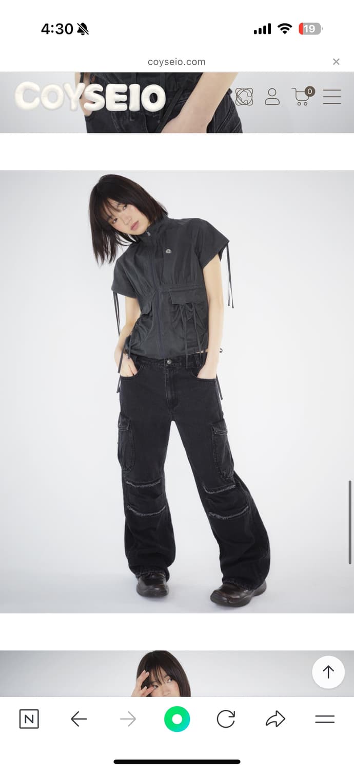 코이세이오 SHIRRING POCKET JACKET 상품이미지2