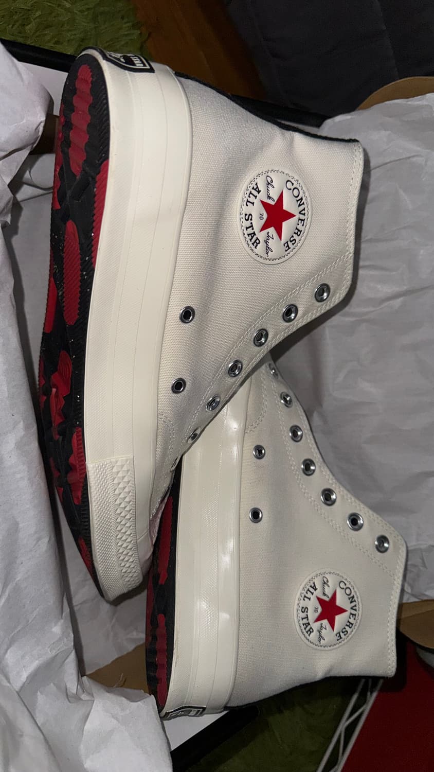 (280) 컨버스 x 키스 해링 척 70 하이 화이트 상품이미지2