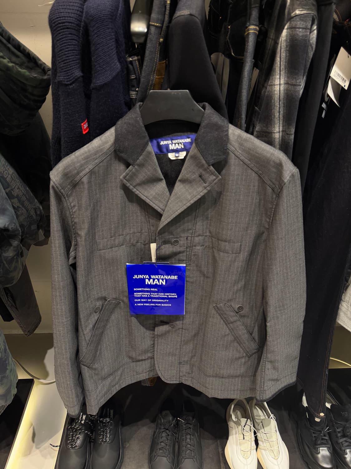 준야와타나베 맨 버튼 다운 블레이저 (새상품) 상품이미지6