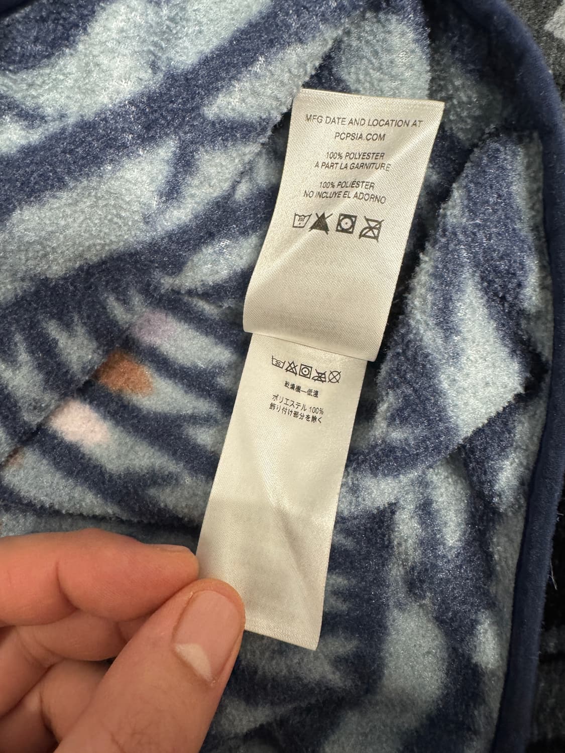 파타고니아 신칠라 스냅 티 풀 오버 쿠타 클래쉬 쉐도우 블루 상품이미지7