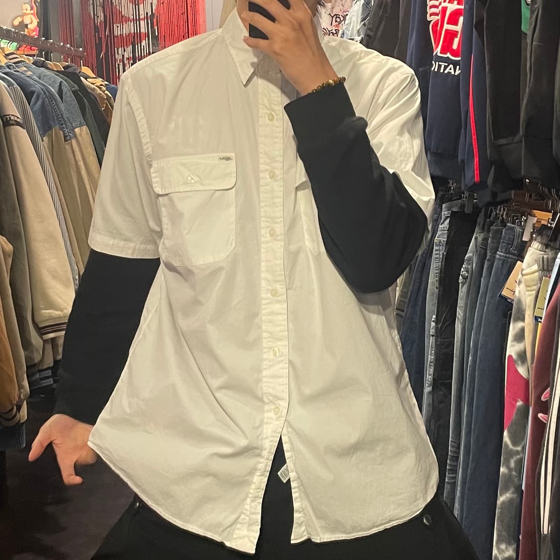 [IM] polo 폴로 화이트 반팔셔츠 상품이미지2