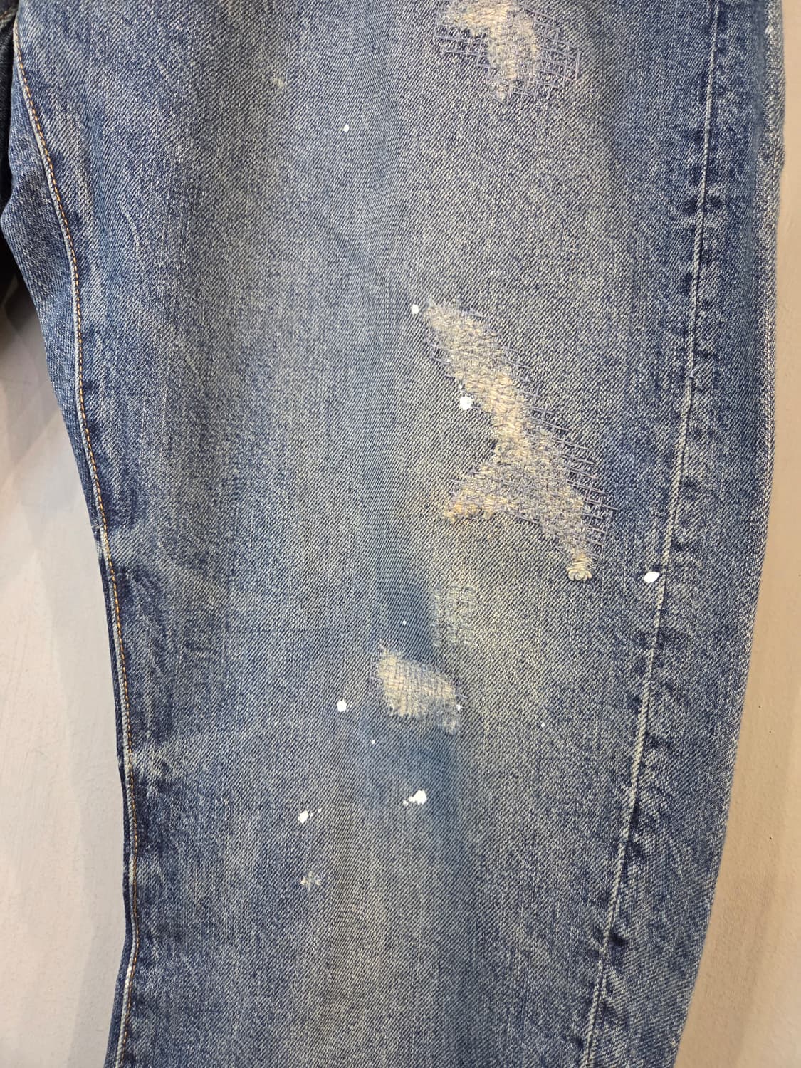 G-Star Raw TYPE-C 데미지 워싱 데님 팬츠(W35/L32) 상품이미지4