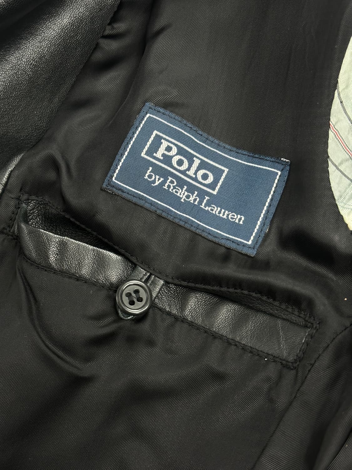 90s 폴로랄프로렌 램스킨 블레이져 50 상품이미지6