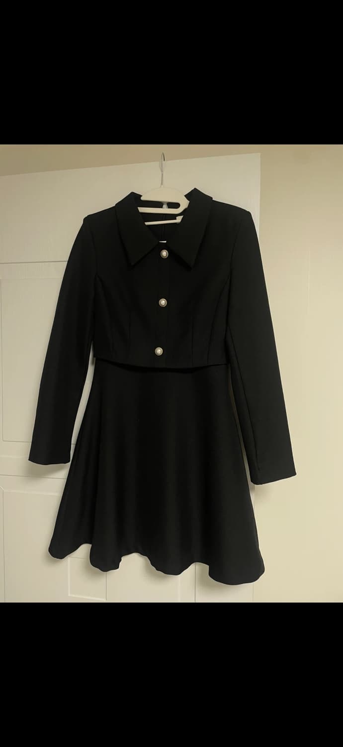 블랙진주단추원피스 상품이미지3