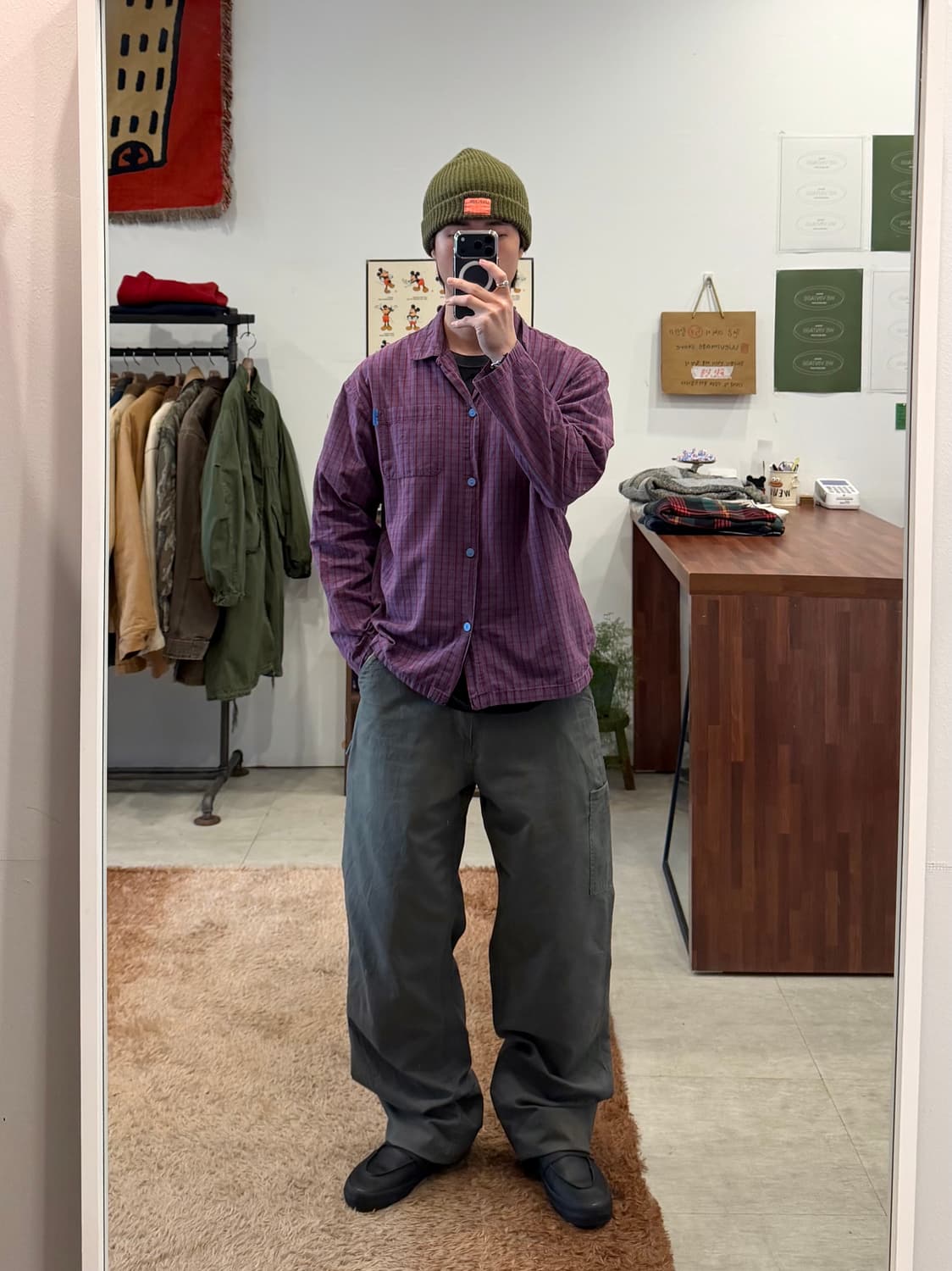 00s Carhartt 칼하트 카펜터 워크 팬츠 (33-34inch) 상품이미지2