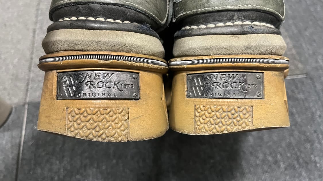 뉴락 플랫폼 부츠 빈티지 42 상품이미지7