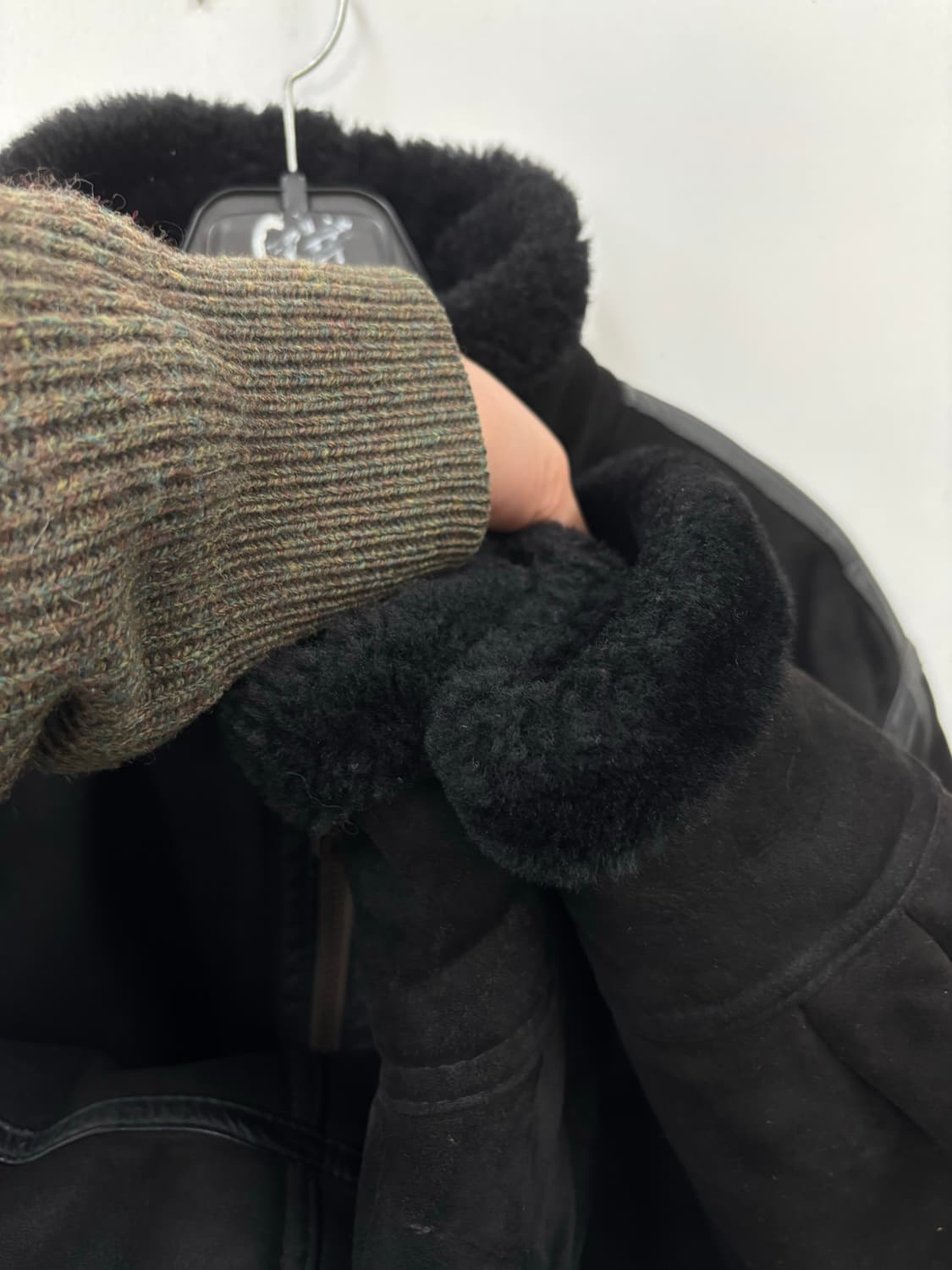   B-3 양가죽 무스탕  상품이미지5