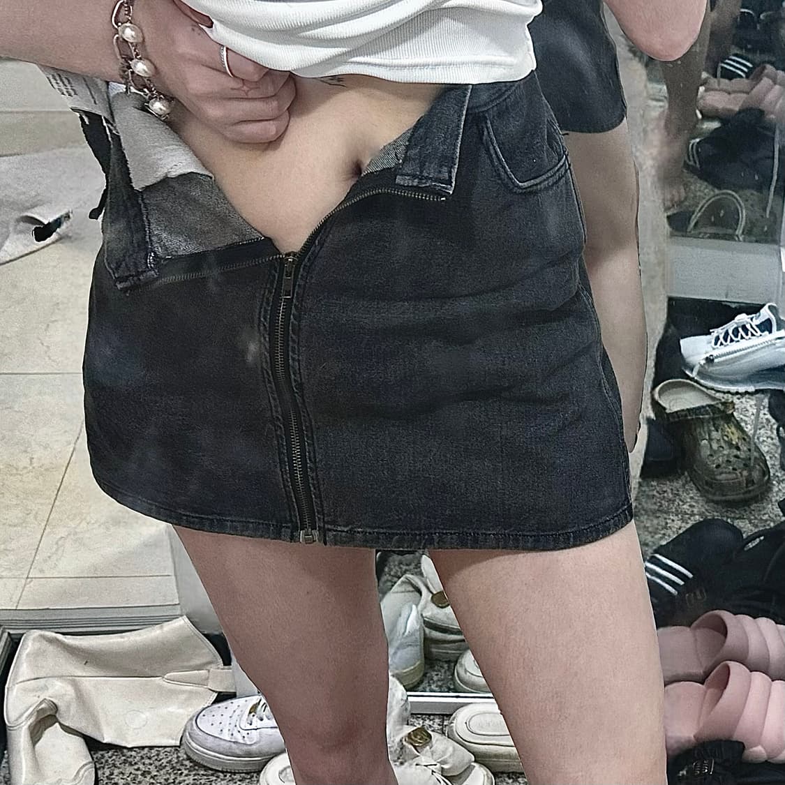 Thisisneverthat Zip skirt 상품이미지3
