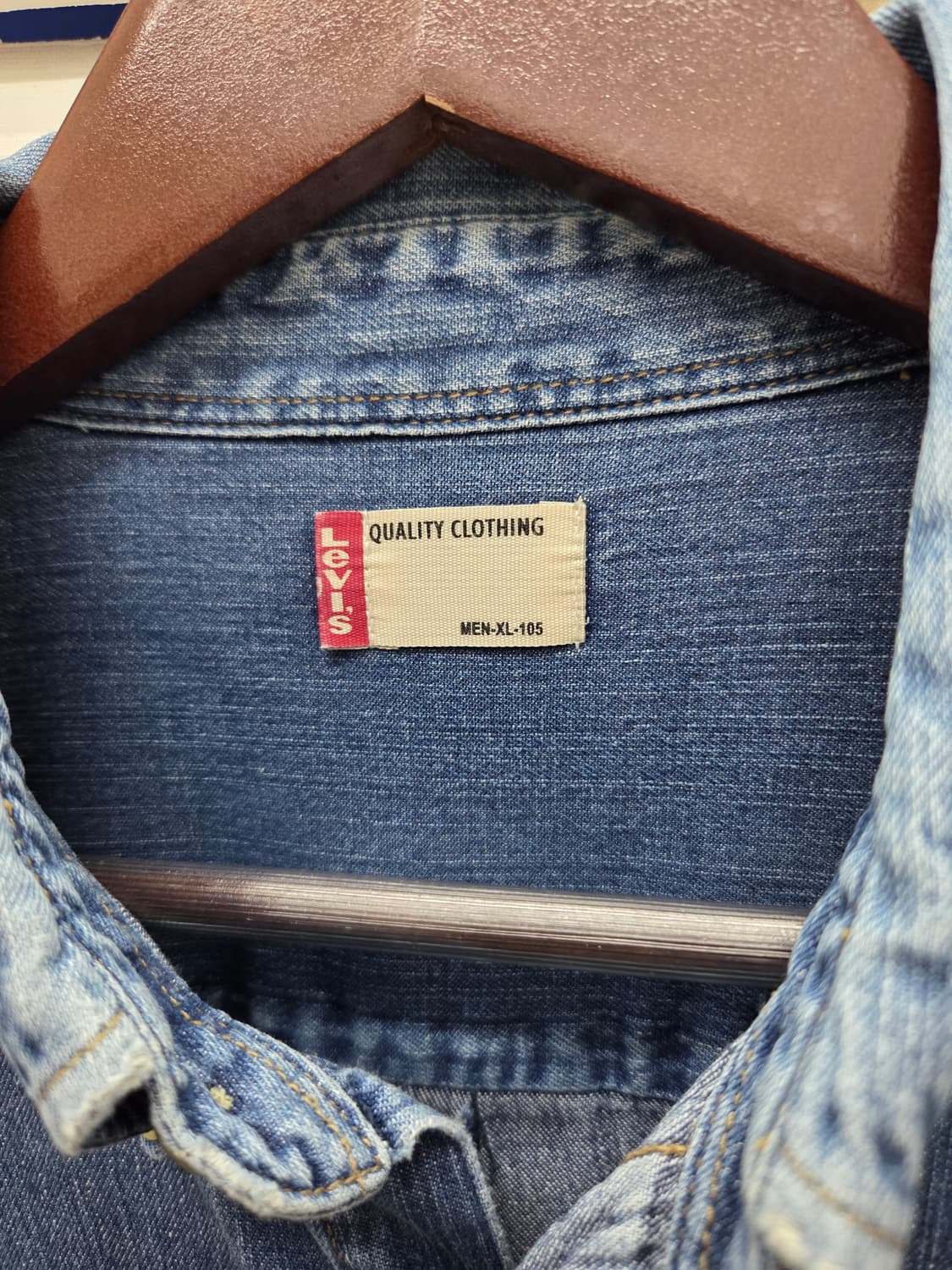 리바이스 레드탭 데님 셔츠 상품이미지3