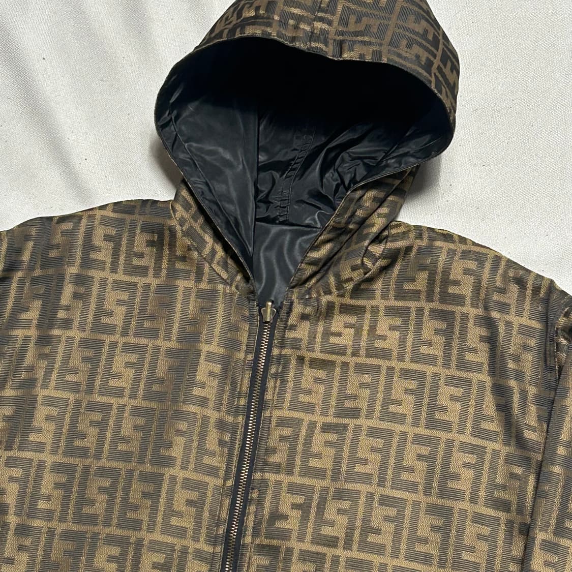 M 펜디 멀티패턴 리버시블 후드 자켓 상품이미지1