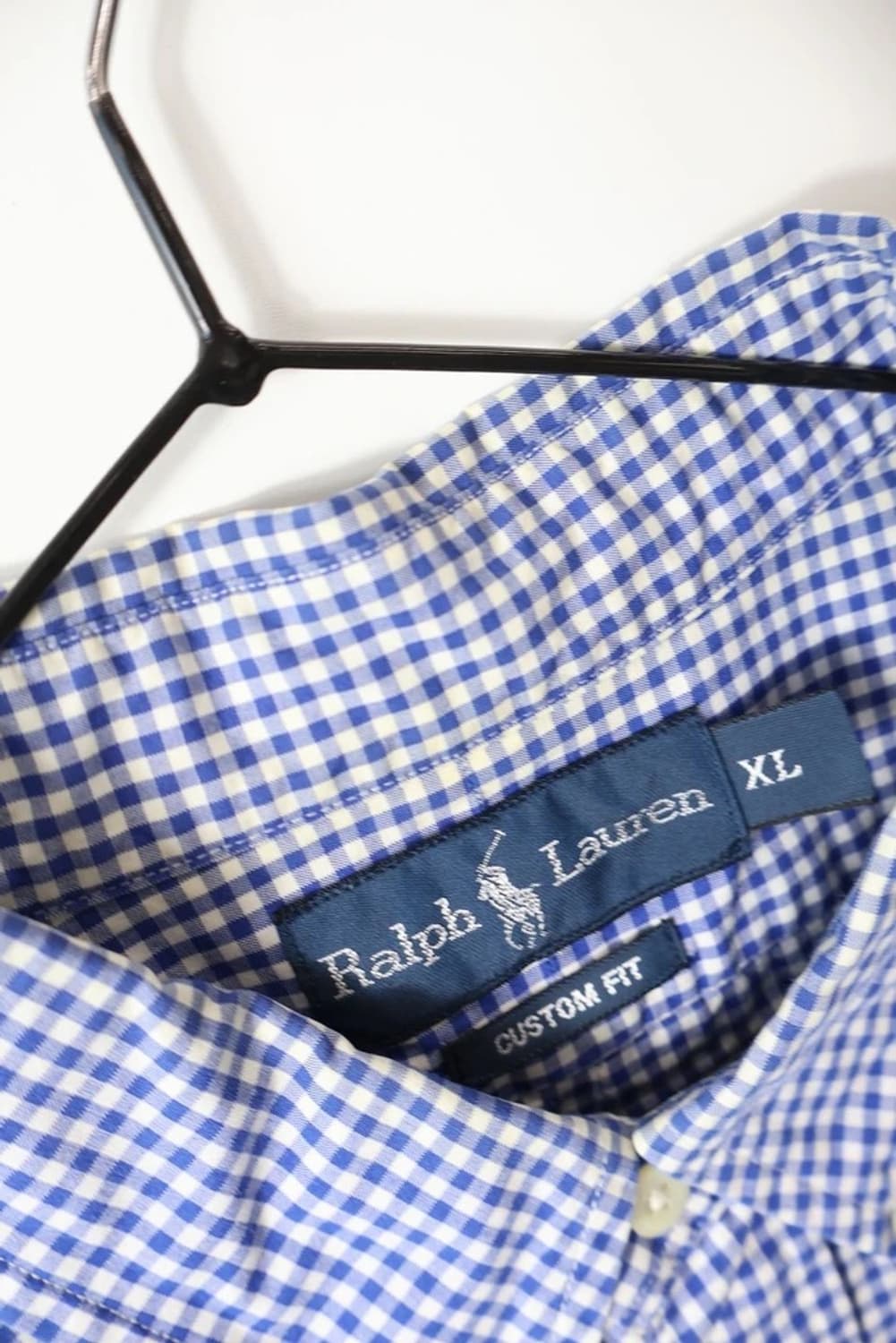 Polo Ralph Lauren Blue Gingham Shirt 상품이미지7