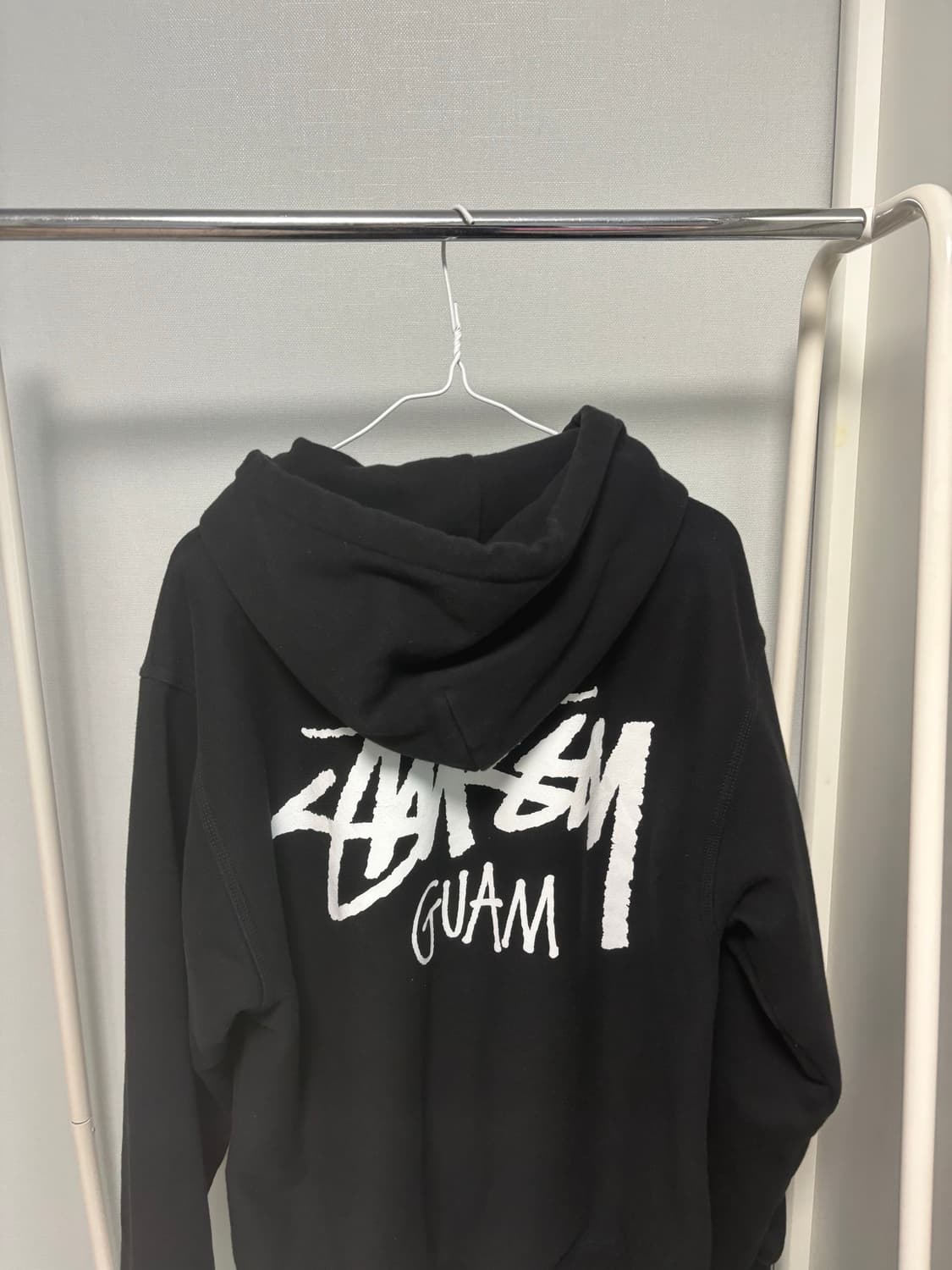 스투시 시티 기모 후드티 블랙 S 상품이미지1