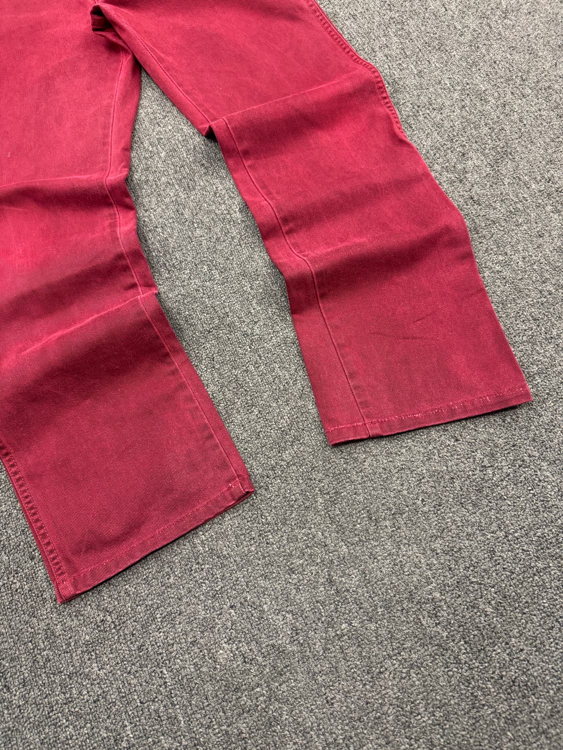 34)랭글러 빈티지 버건디 데님팬츠 상품이미지3