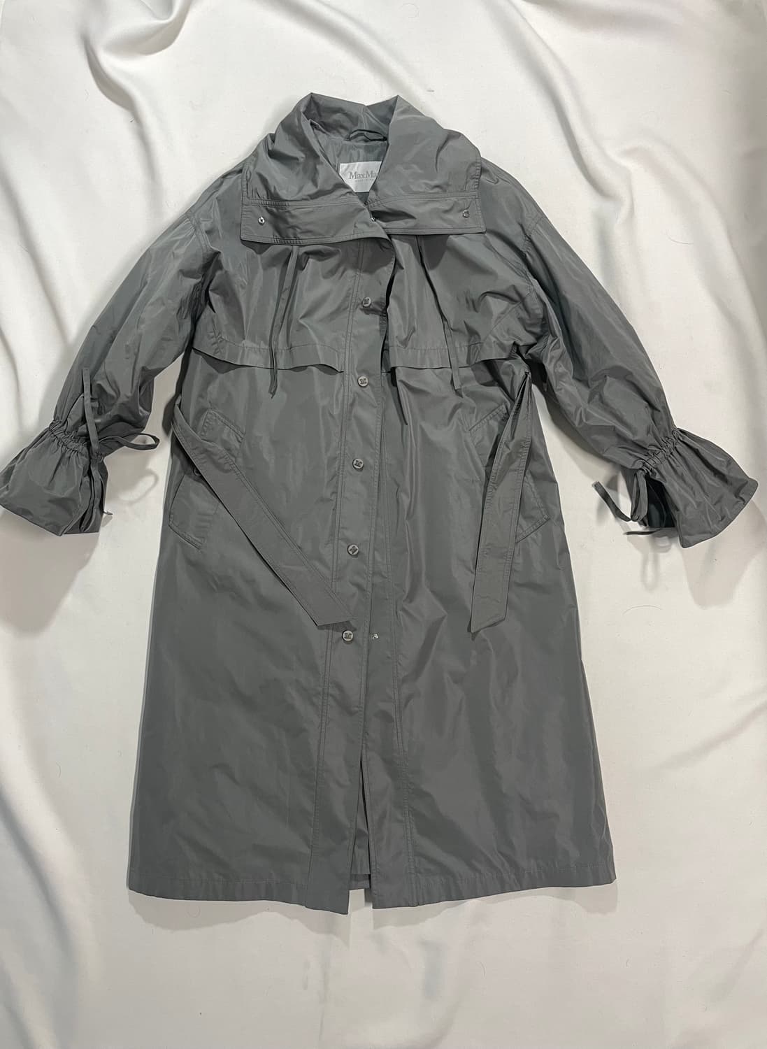 막스마라 하이넥 쉘파카 트렌치코트 상품이미지5
