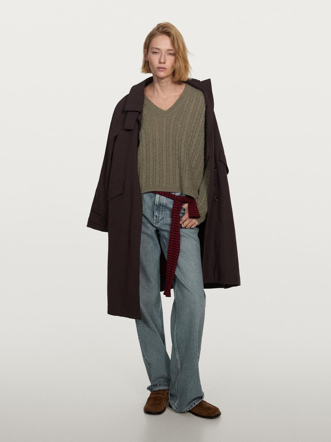 마시모두띠 여성 100%캐시미어 오버사이즈 니트 S 상품이미지1