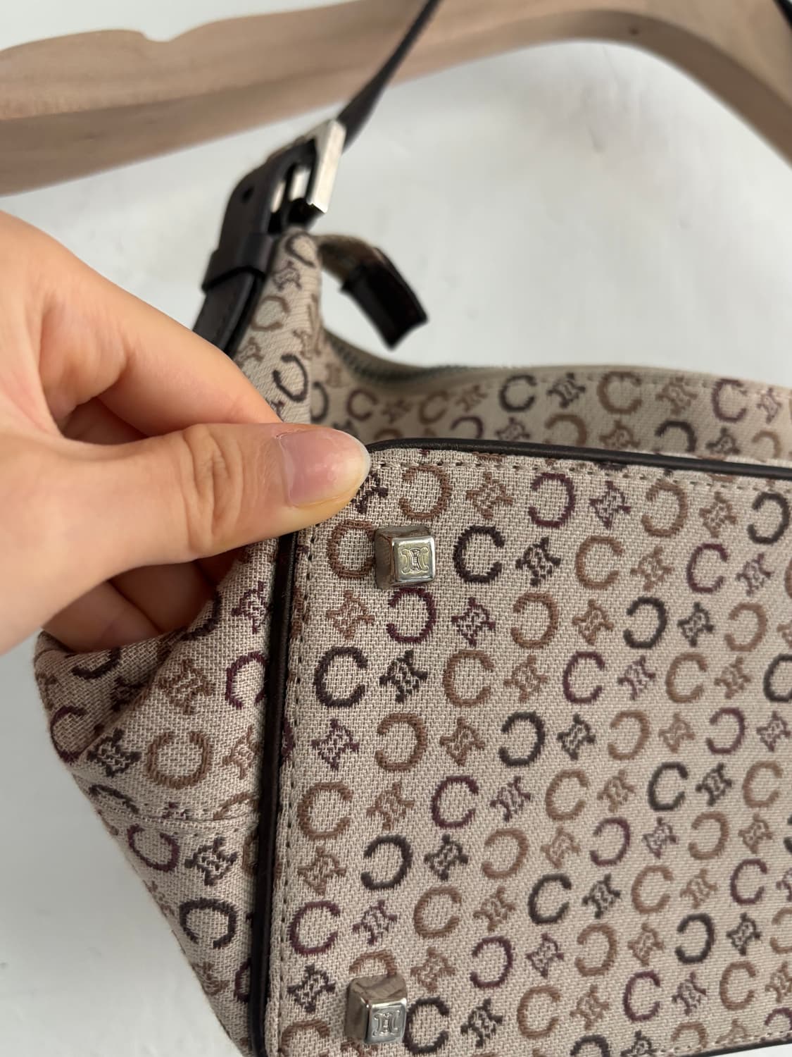 CELINE 셀린느 마카담 코팅 캔버스 토트백 상품이미지3