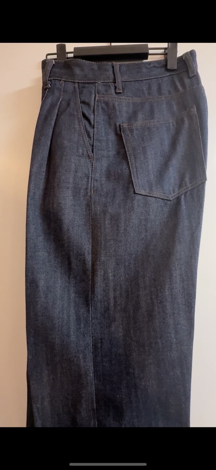 30)비슬로우 투턱 셀비지 데님 상품이미지3