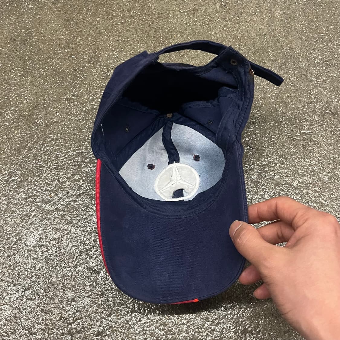 빈티지 벤츠 로고 볼캡 상품이미지4