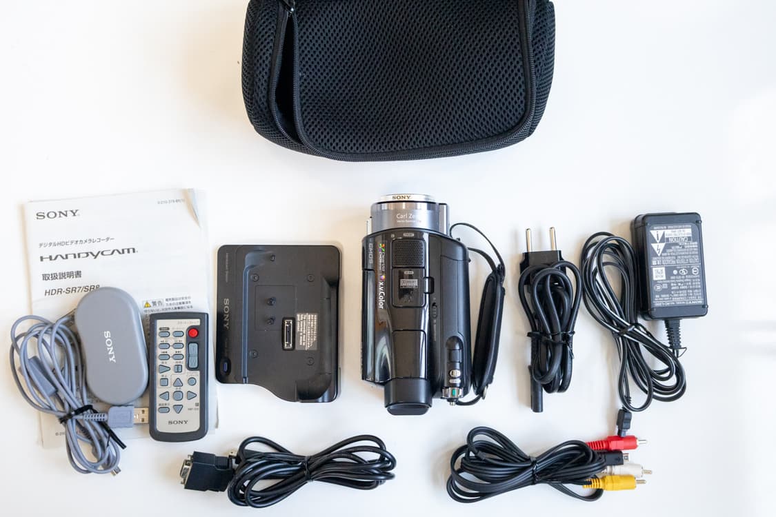 Sony HDR SR8 / 빈티지 디지털 캠코더  상품이미지9