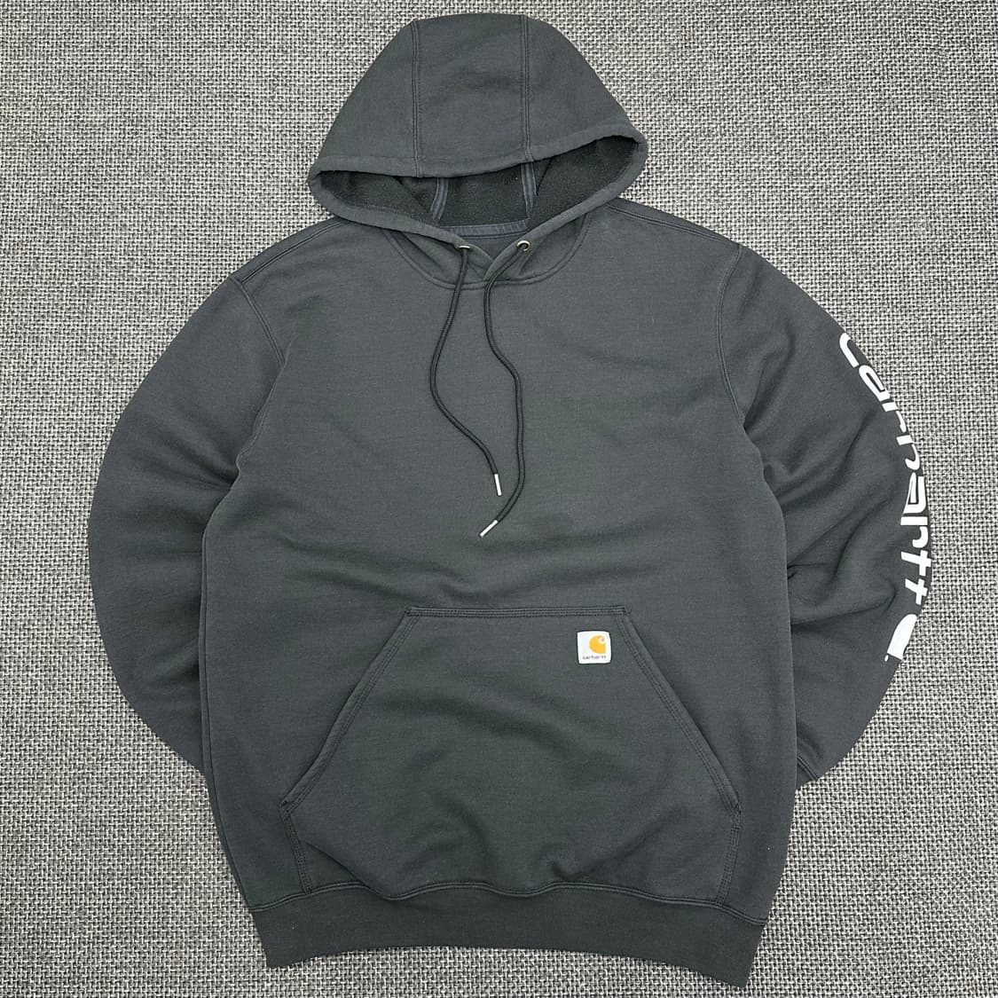 칼하트 오리지널핏 빈티지 블랙 후드티 M 상품이미지2