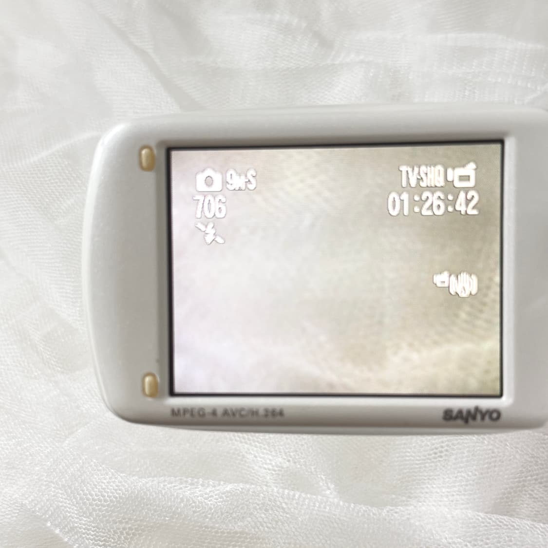 산요작티 sanyo xacti cg9 화이트 빈티지 캠코더 카메라 디카 상품이미지10
