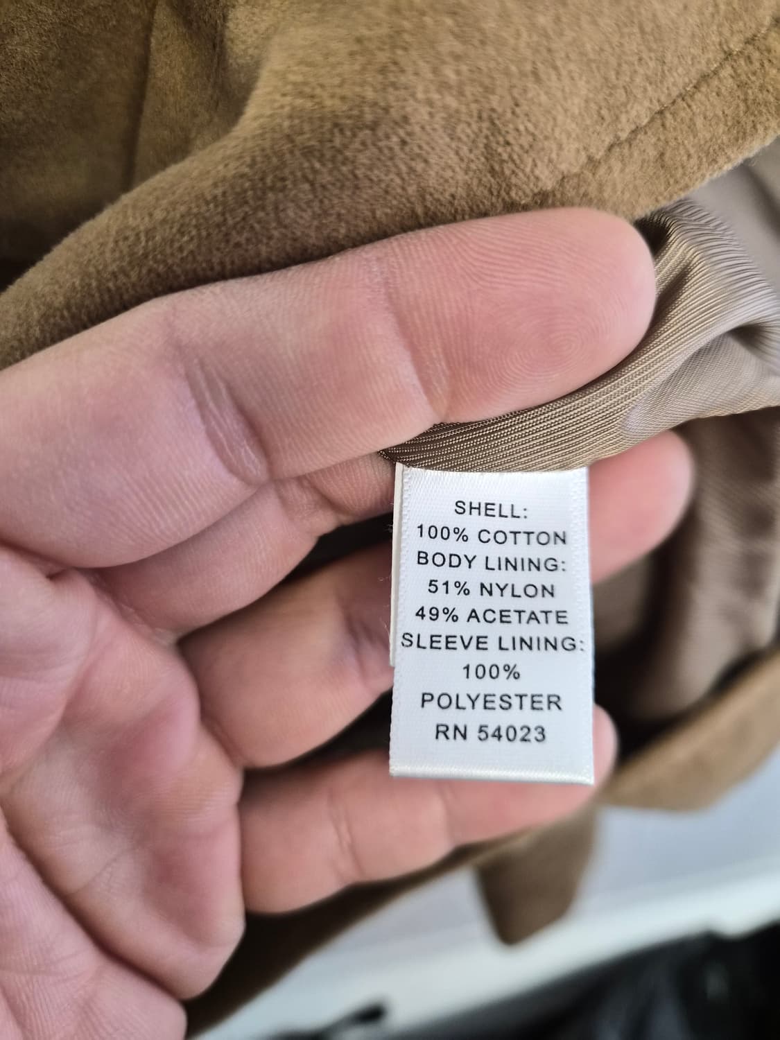 L/105) 바나나 리퍼블릭 코튼 싱글라이더 자켓 팝니다 상품이미지4