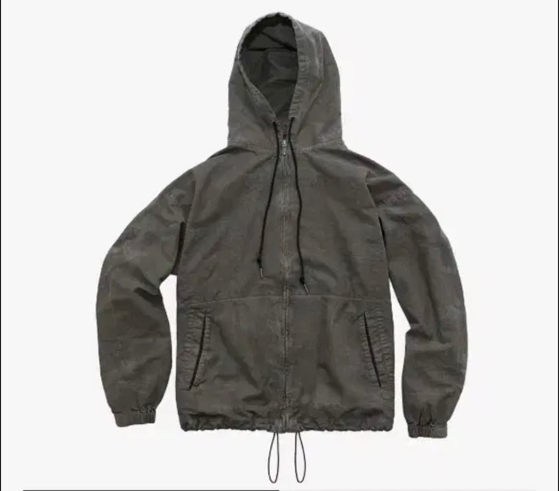 [3] 폴리테루 집후디 후드 집업 파카 카모 베이지 상품이미지1