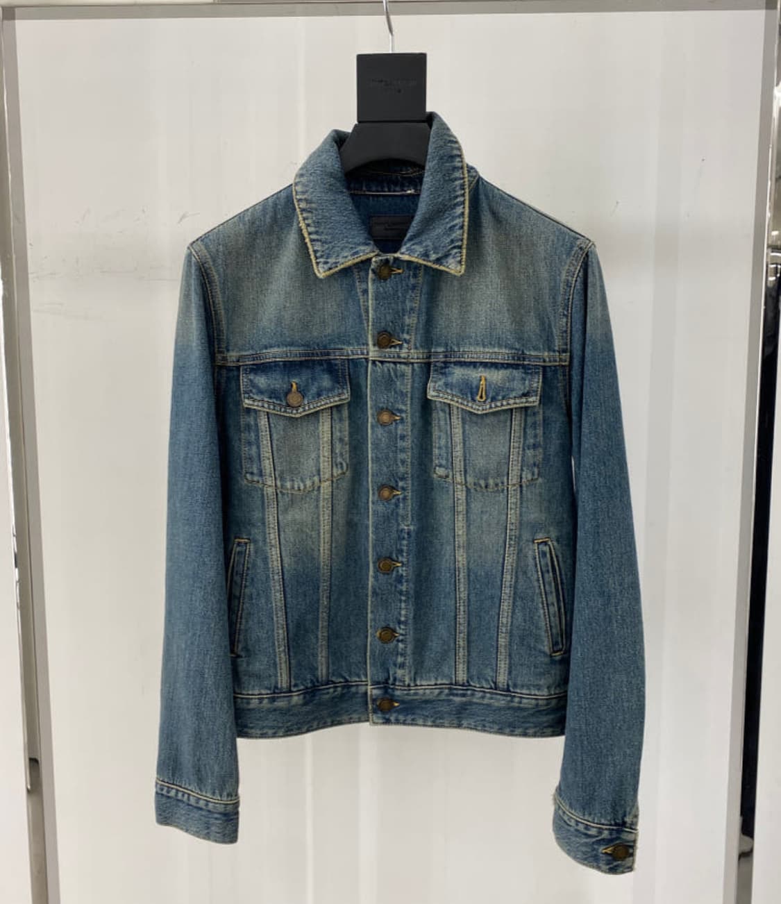 구매) 생로랑 데님자켓 청자켓 M 48사이즈 상품이미지1
