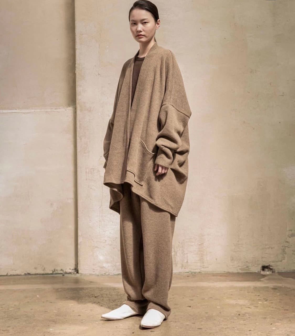 Kokyuu 코큐 울 배기 팬츠 F 상품이미지8