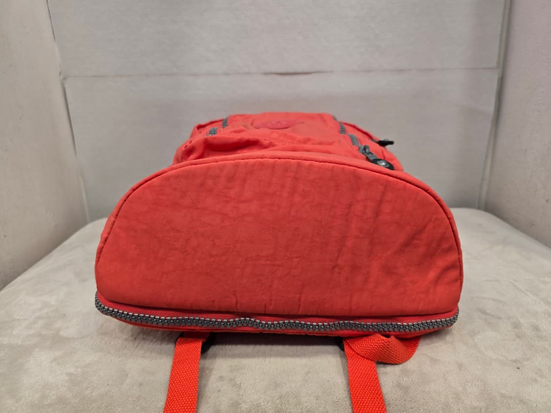 키플링 빅사이즈 코랄색 확장형 백팩 상품이미지6