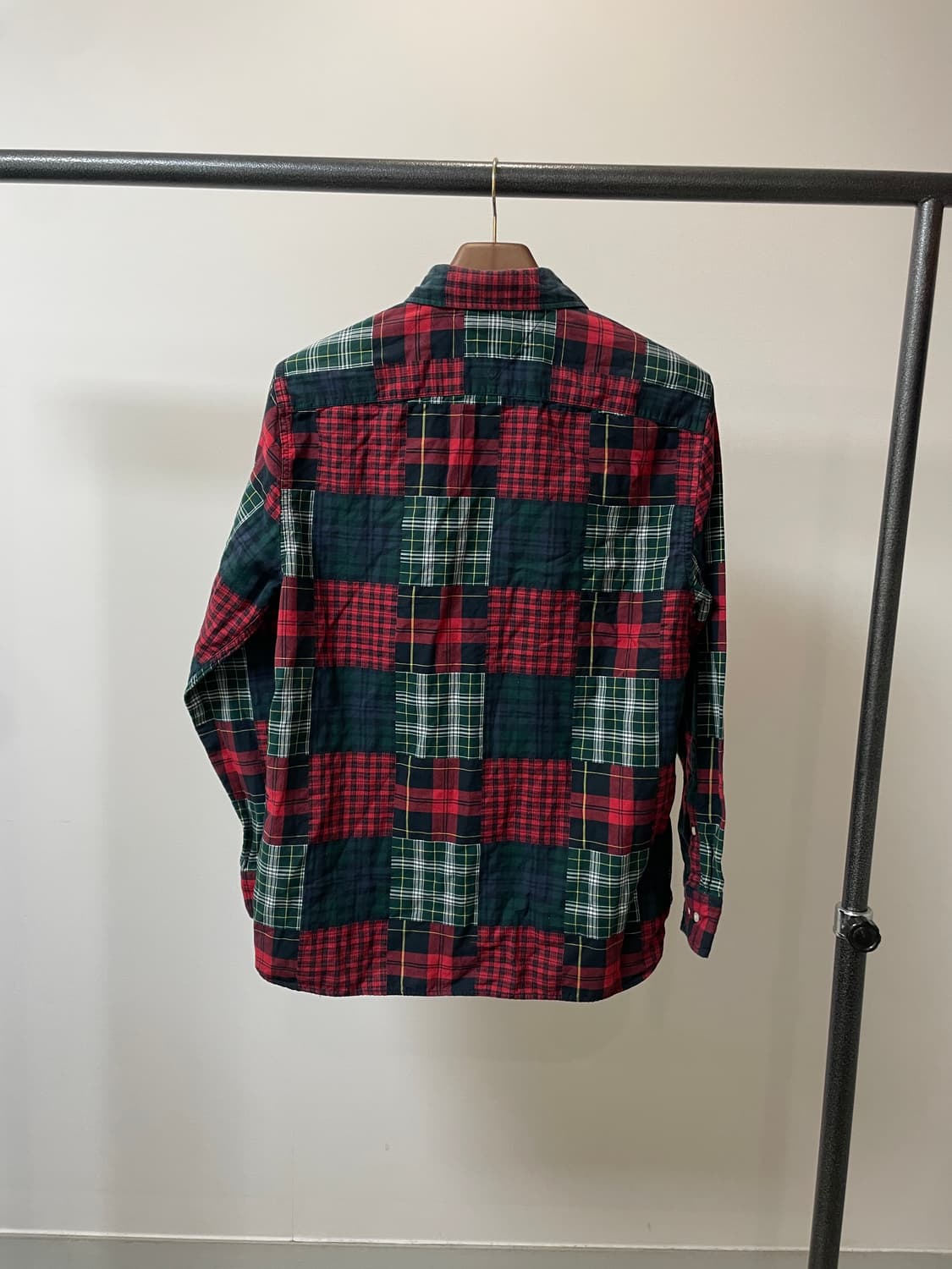 (M) 타미힐피거 레귤러핏 마드라스 체크 셔츠 상품이미지3