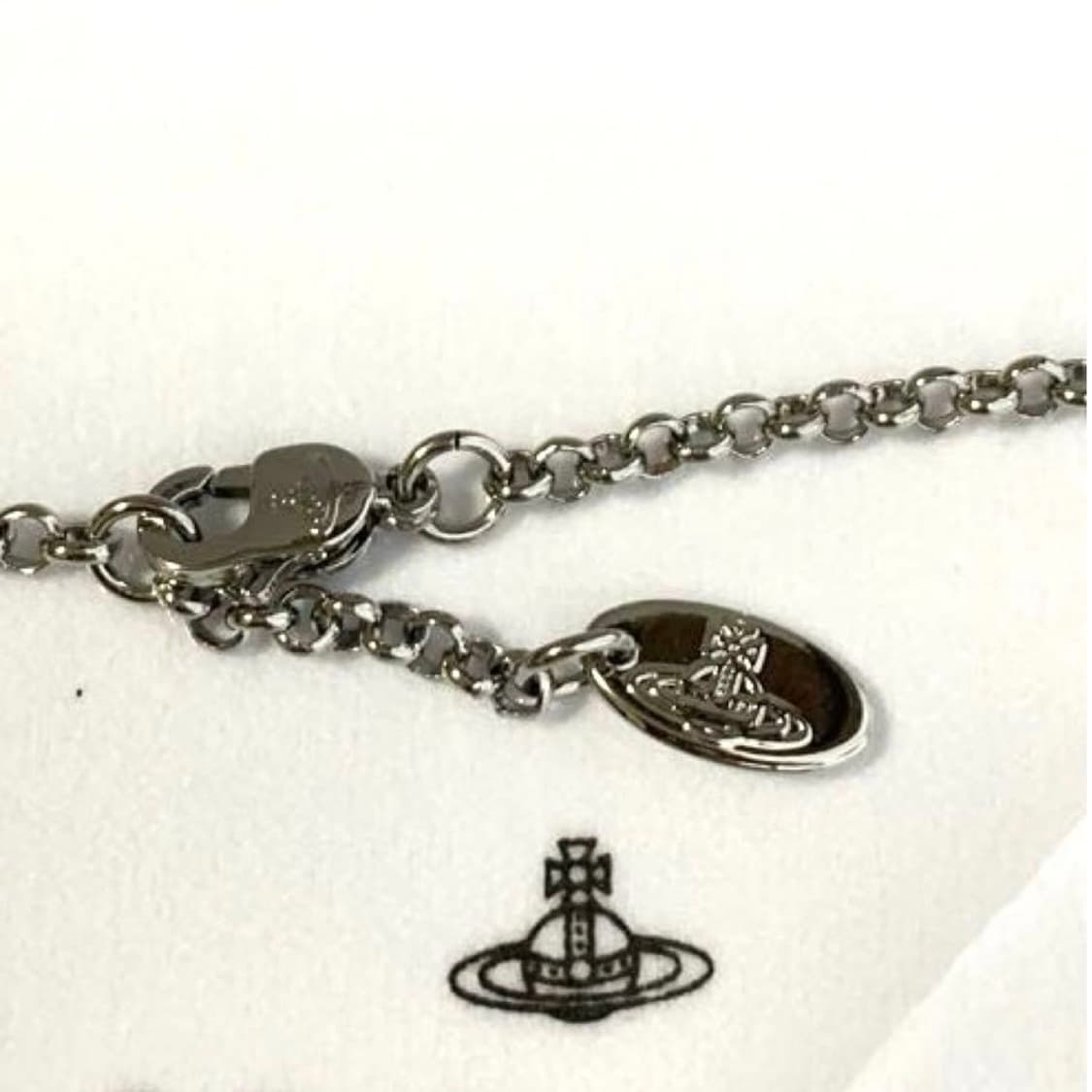 비비안웨스트우드 아카이브 블랙 원석 3d orb 드롭팬던트 목걸이 상품이미지5